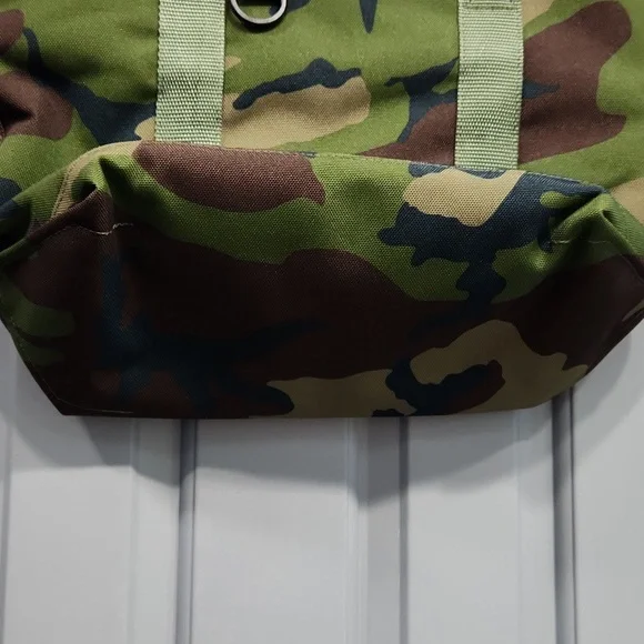 NWOT L.L. Bean Camo Green Hunters Tote Bag - Picture 6 of 11